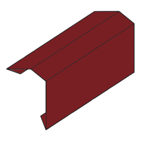 Планка примыкания в штрабу S7 Pe Ral 3011