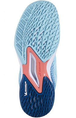 детские Кроссовки теннисные Babolat Jet Mach 3 All Court Boy - небесный
