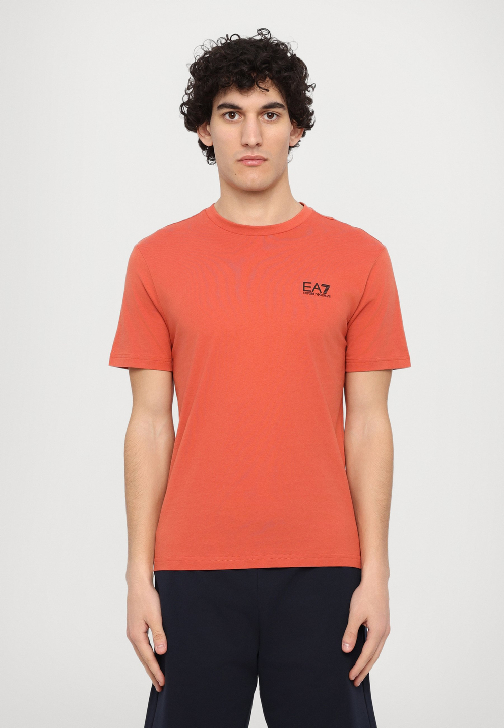 EA7 Emporio Armani UNISEX - Базовая футболка - Оранжевый