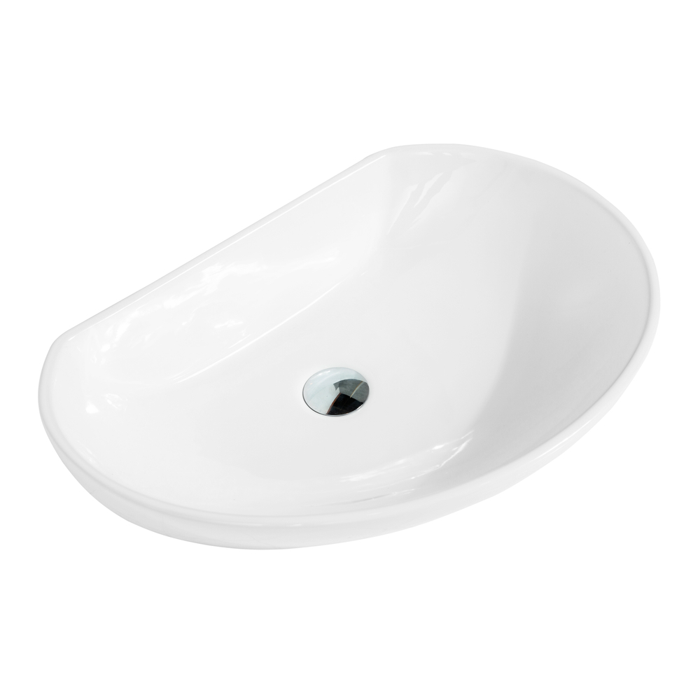 Раковина керамическая накладная Art&Max AM5405-W