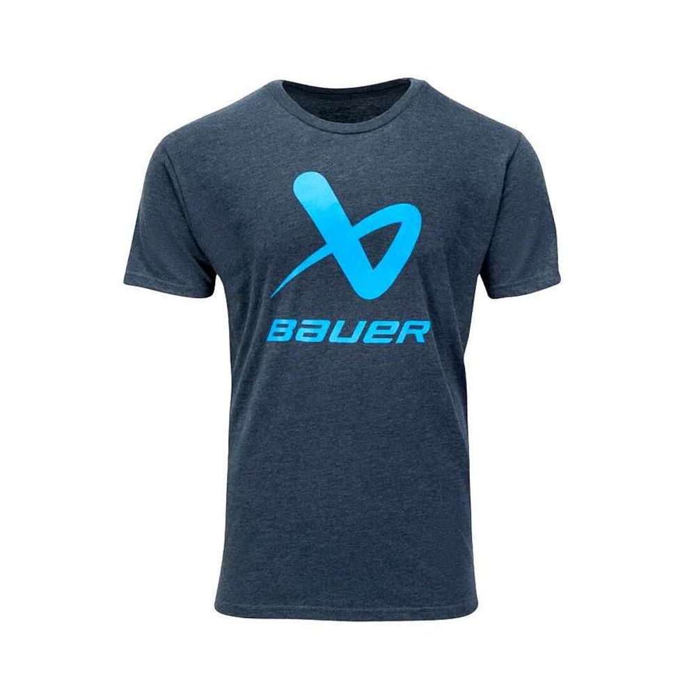 Футболка BAUER CORE LOCKUP SS CREW - SR - NVY Футболка BAUER CORE LOCKUP SS CREW - SR - NVY