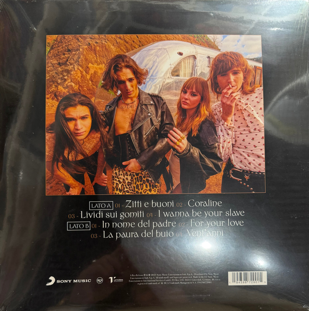 Виниловая пластинка Maneskin - Teatro D'Ira - Vol.I LP Orange
