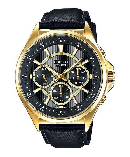 Мужские японские наручные часы CASIO MTP-E303GL-1A