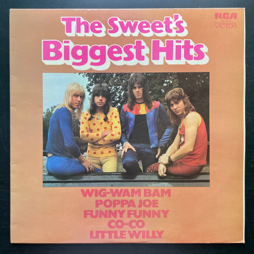 The Sweet ‎– The Sweet's Biggest Hits (Англия 1972г.)