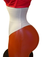 Супер утягивающие трусы стринги с высокой талией