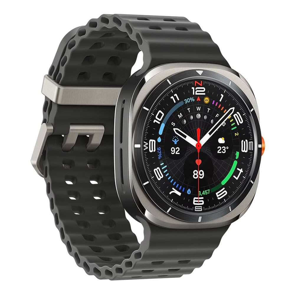Часы Samsung Galaxy Watch Ultra 47 мм Titanium Silver, серебряный титан (2024)