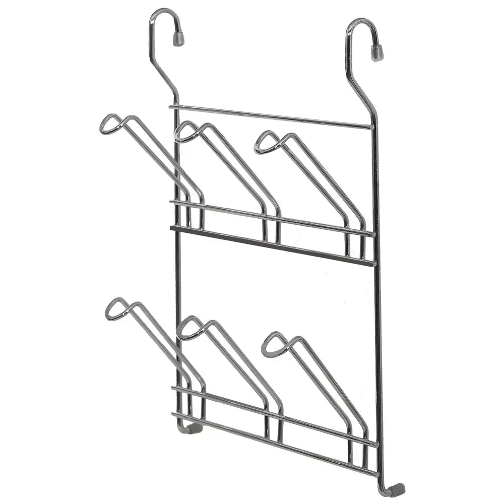 Полка для 6-ти бокалов Delinia 24x10x34см сталь цвет хром