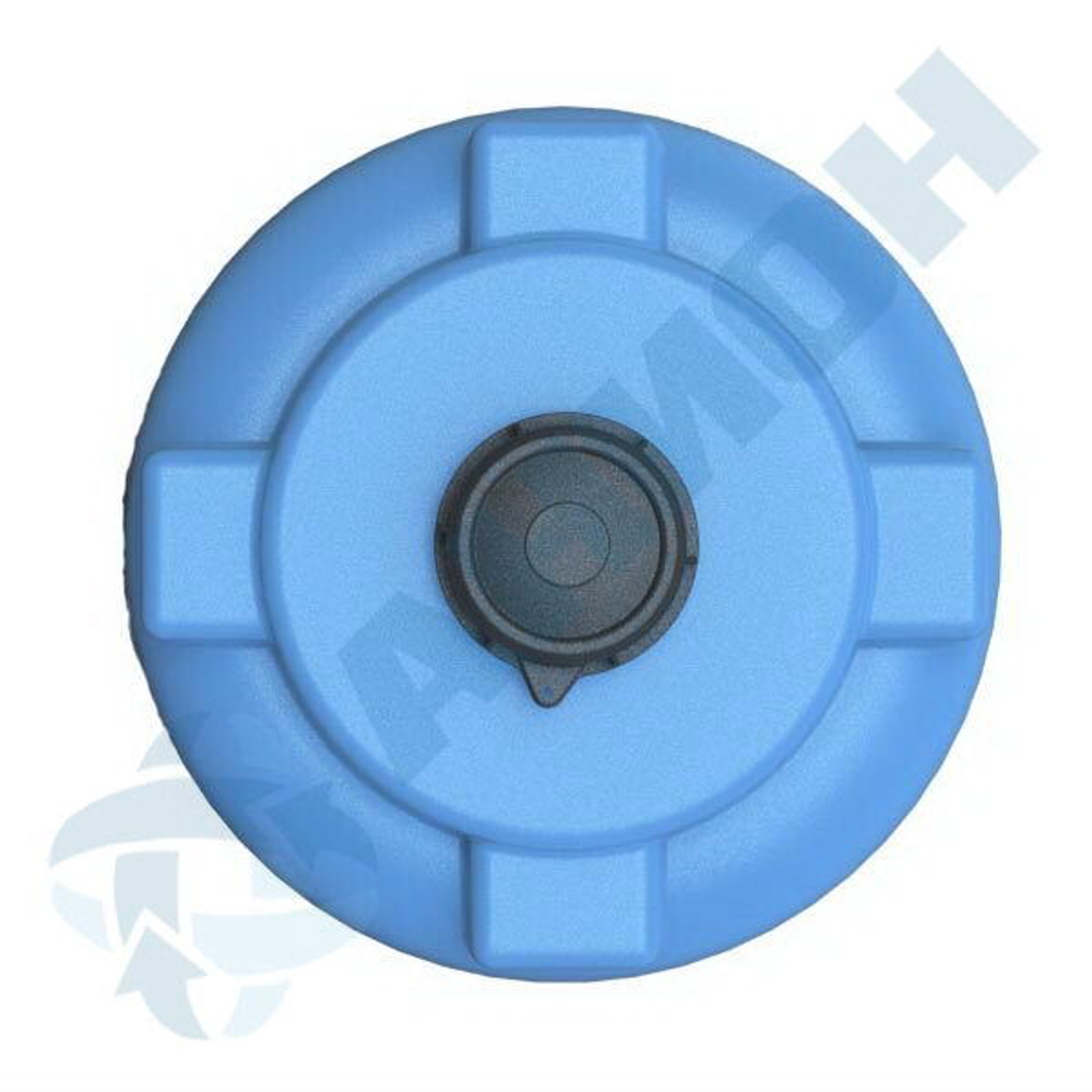 Емкость Анион цилиндрическая 780 л. вертикальная (750x750x1960см;синий) - арт.559383