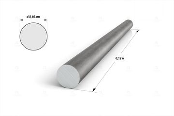 Катанка металлическая  1м. погонный(6,12)