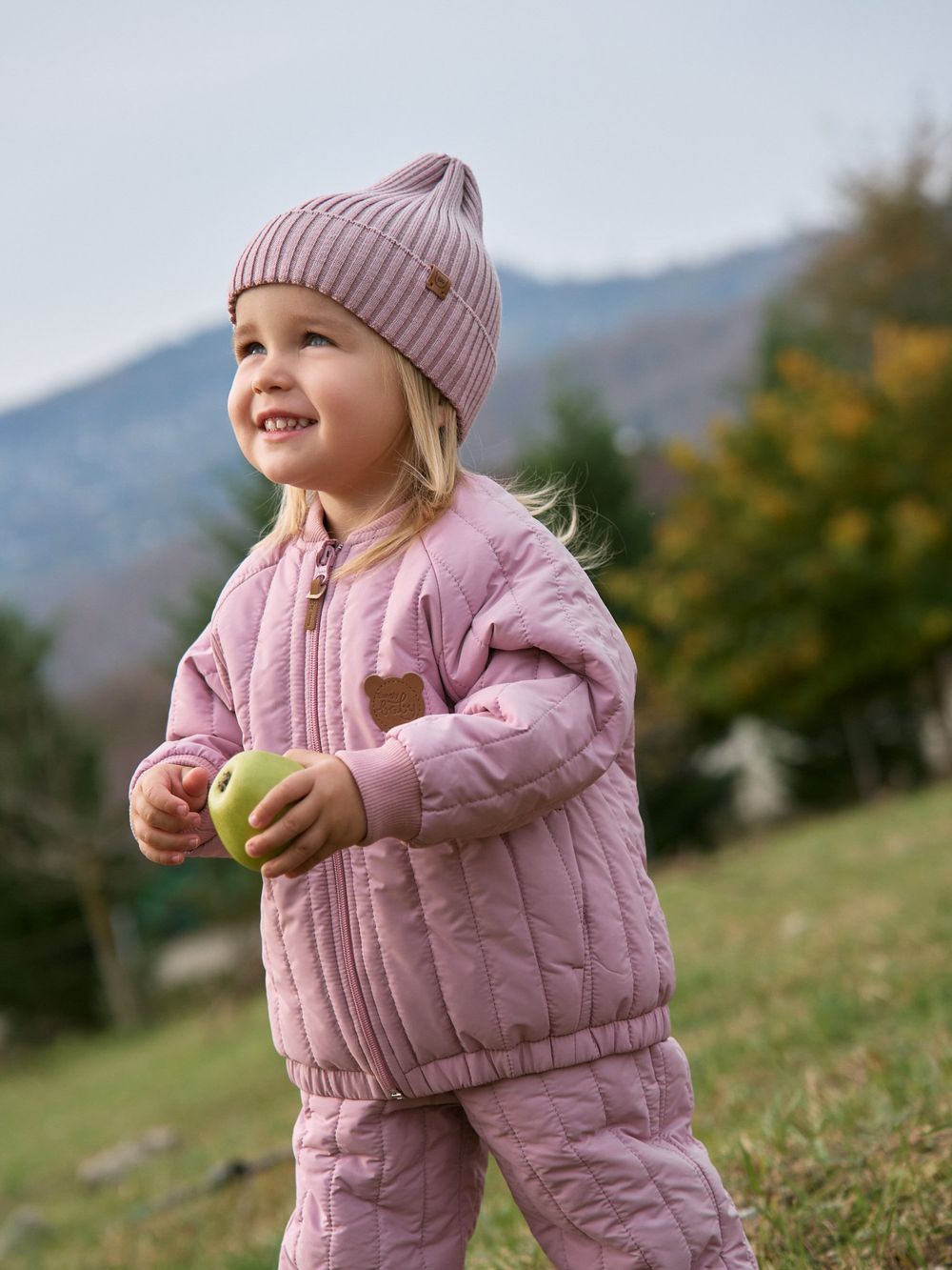 Костюм стеганый "Орхидея" с утеплителем 0+