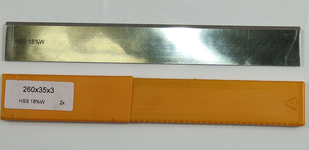 Нож строгальный "Pilana" HSS W18% 260х35х3 (шт.)