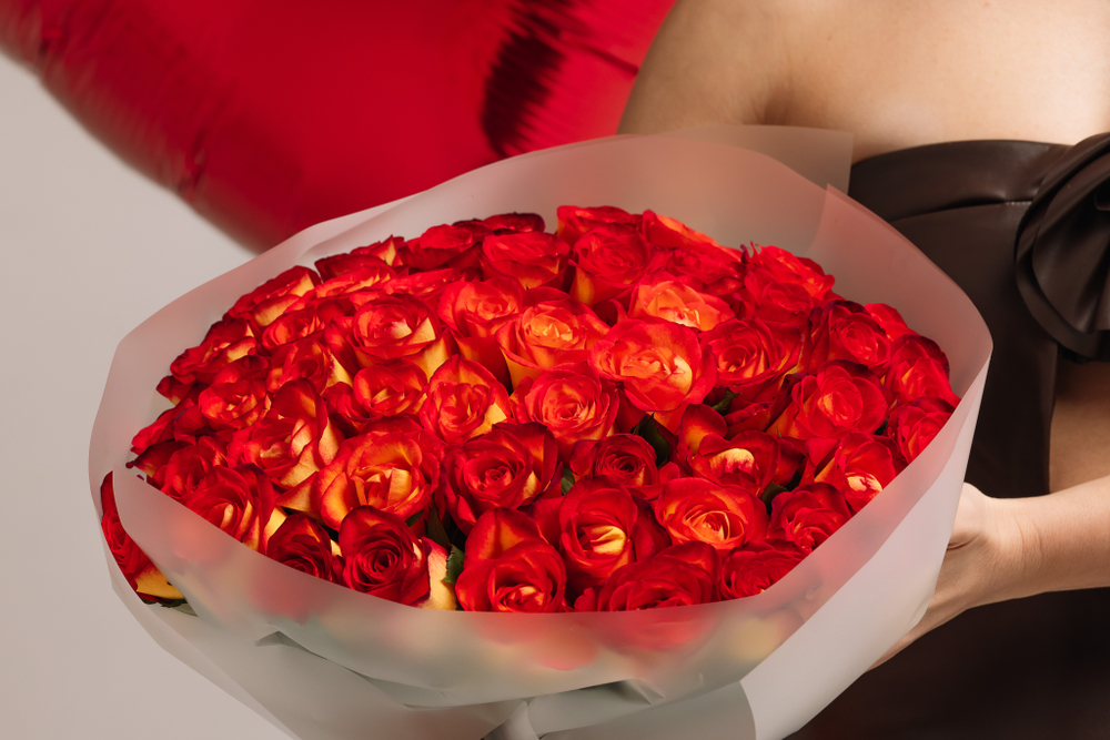 Букет «Искры любви»