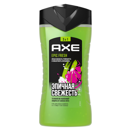 Axe Epic Fresh Гель для душа 3в1 250 мл