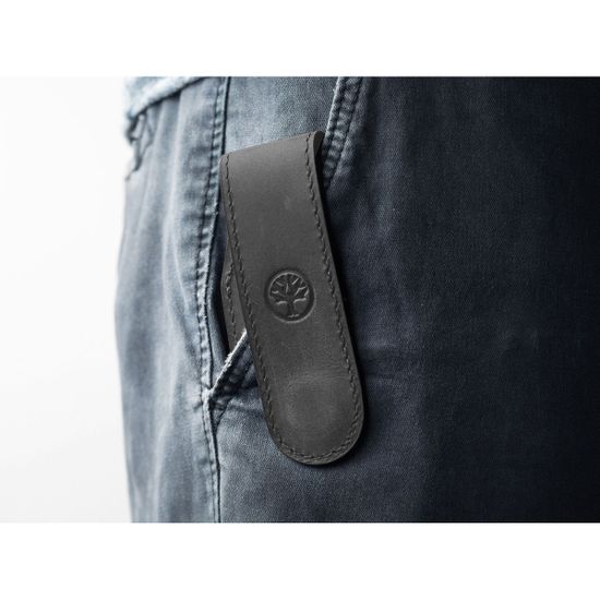 Boker BK09BO294 Magnet-Stecketui - чехол из черного нубука с магнит. застежкой, большой