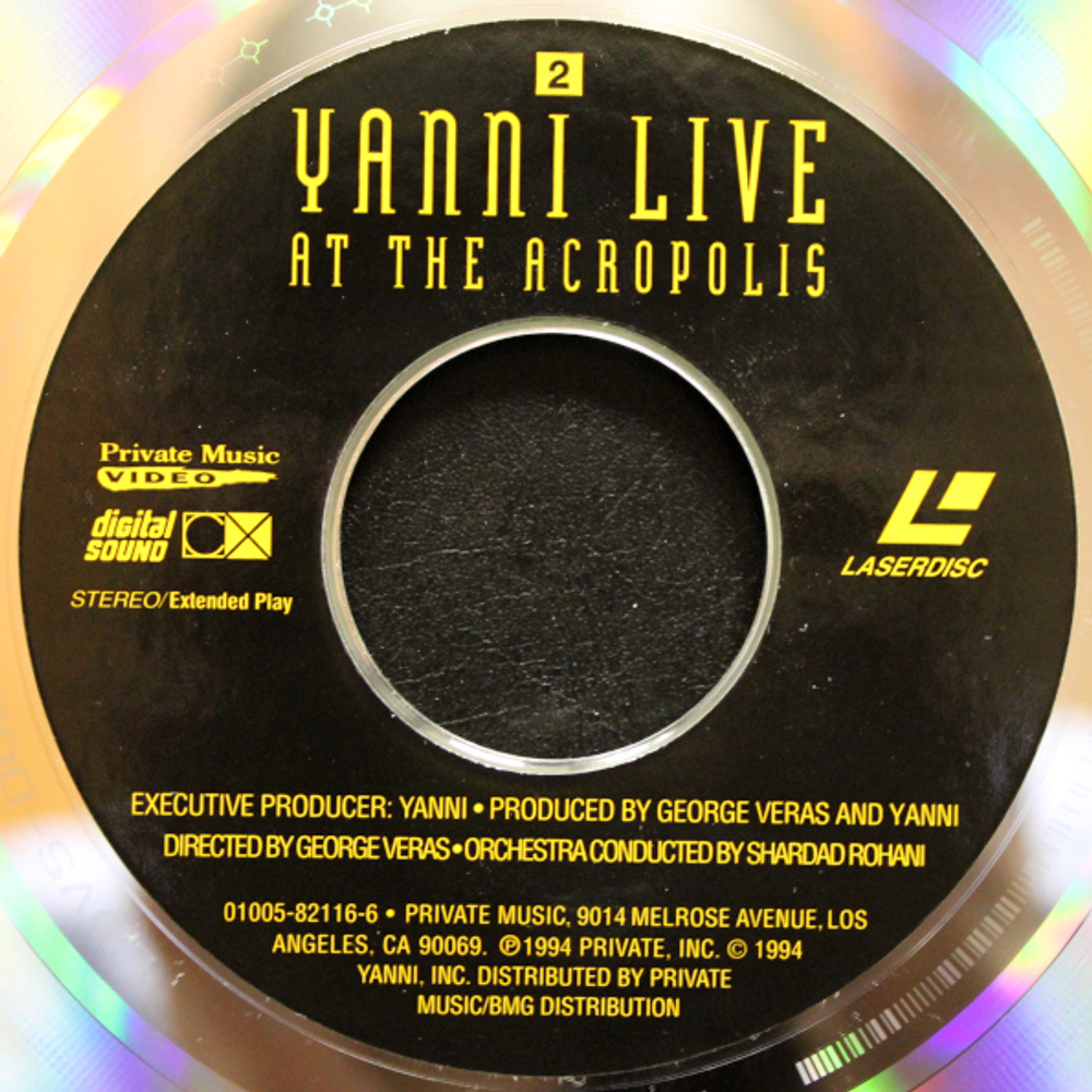 Yanni, Royal Philharmonic Concert Orchestra / Live At The Acropolis (LD)