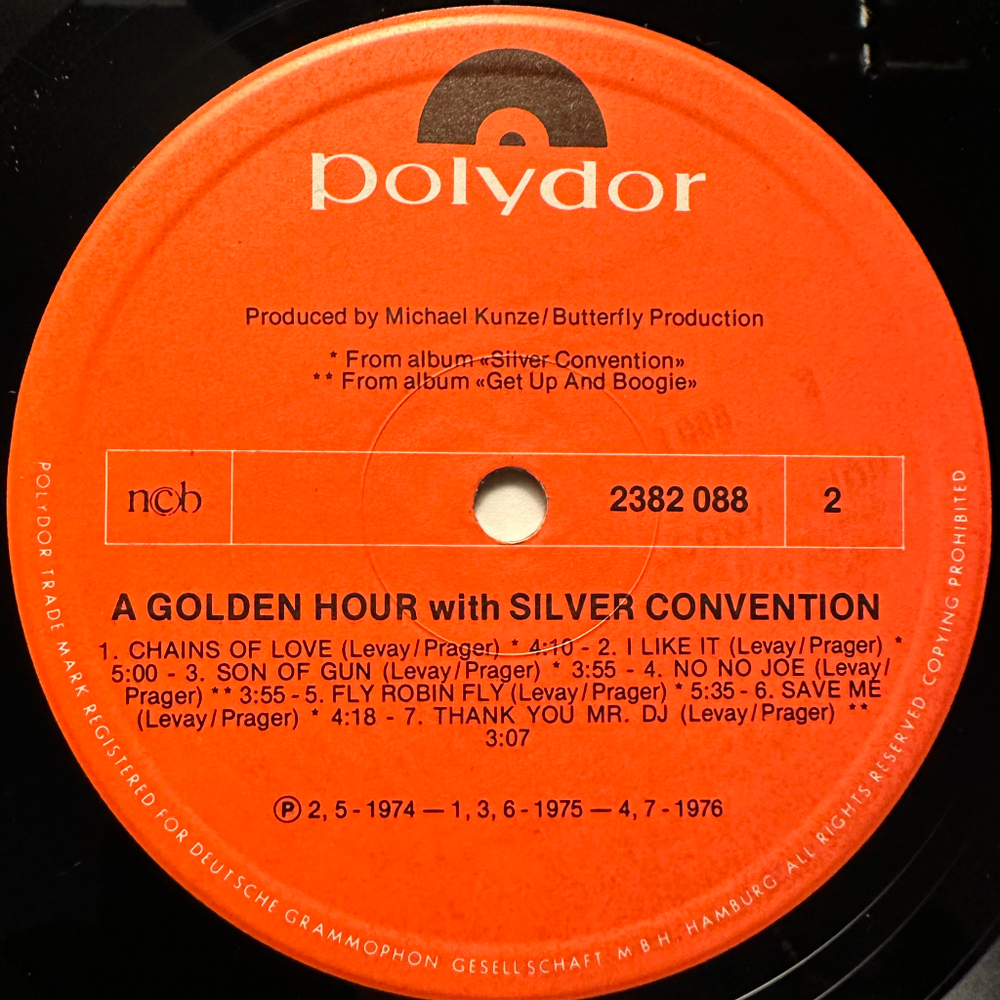 Silver Convention - A Golden Hour With Silver Convention (Скандинавия 1978г.)