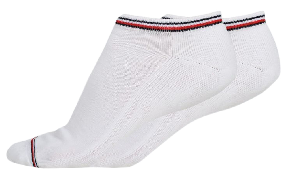 Теннисные носки Tommy Hilfiger Men Iconic Sneaker 2P - White