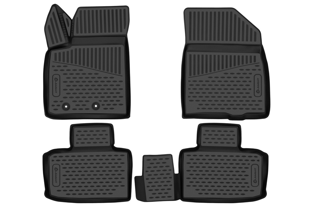 Коврики в салон для Dong Feng Shine MAX 2023- Седан, 4шт. (полиуретан) ELEMENT3DAN0463210K