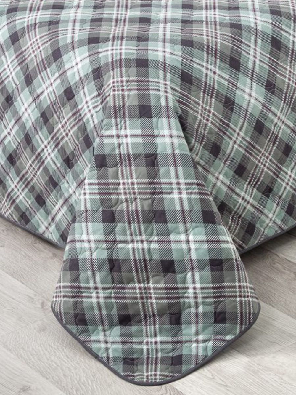 Покрывало на кровать, стеганое, поплин с размерами 180х215