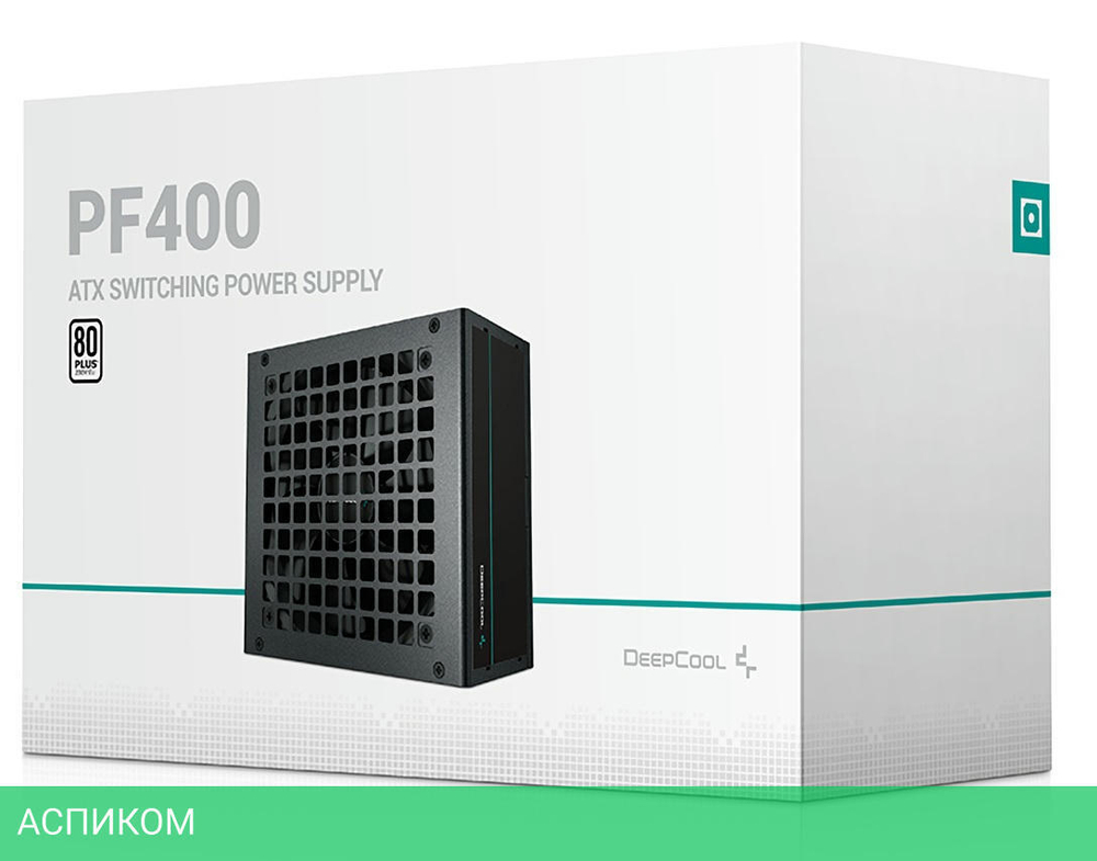 Блок питания Deepcool GAMERSTORM ATX 400W PF400 Black (R-PF400D-HA0B-WDEU)