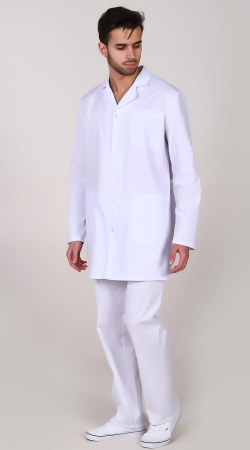 Халат медицинский Максим на кнопках