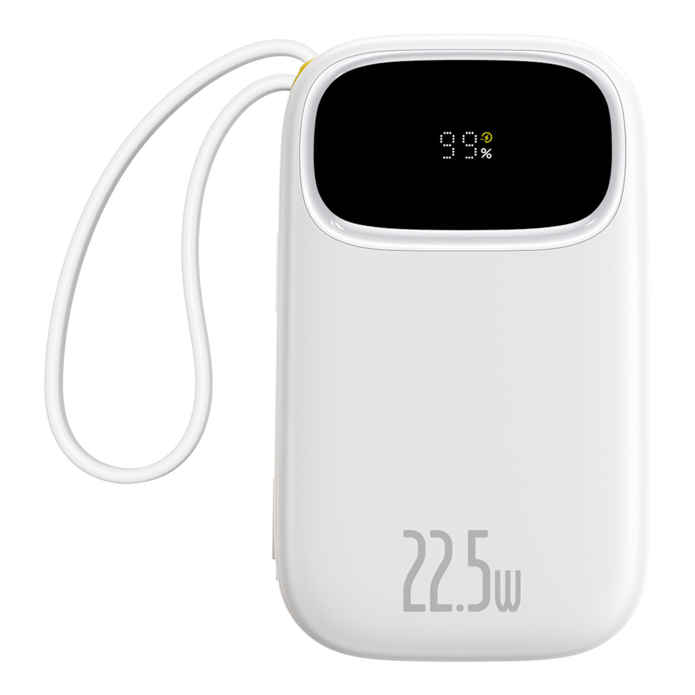 Внешний аккумулятор Baseus EnerFill FC31 w 2 Built-in Cables 2C+L+U 20000mAh 22.5W