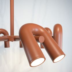 Подвесная Люстра Fanny 12 Orange By Imperiumloft