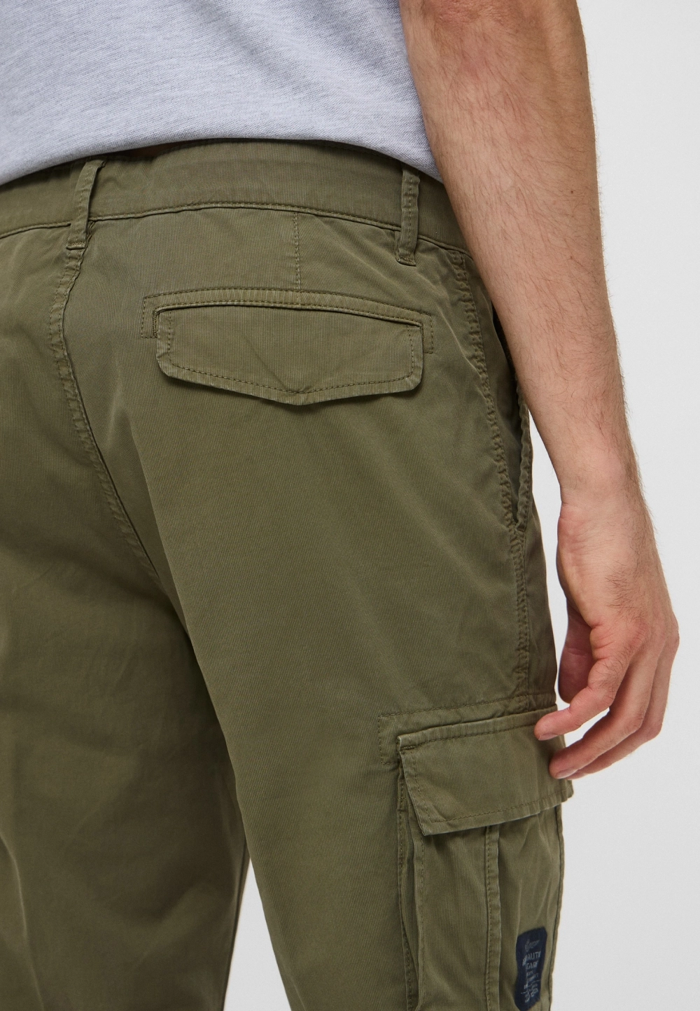 Брюки карго муж. AERONAUTICA 1329 база зеленый