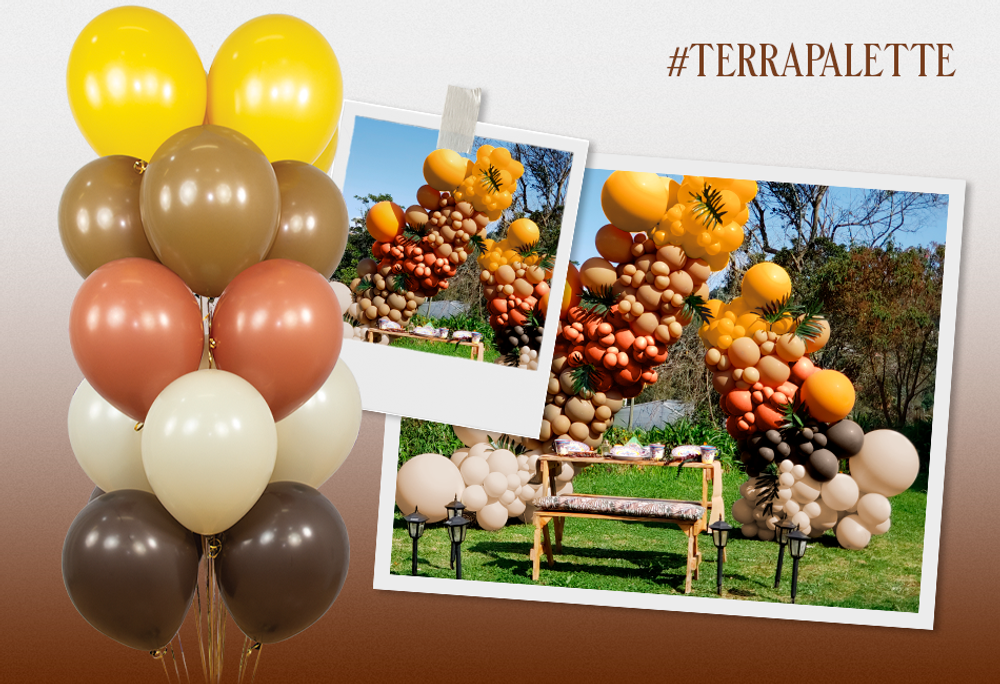 Шар 5" Коричневый, Пастель / Chocolate 076 Sp