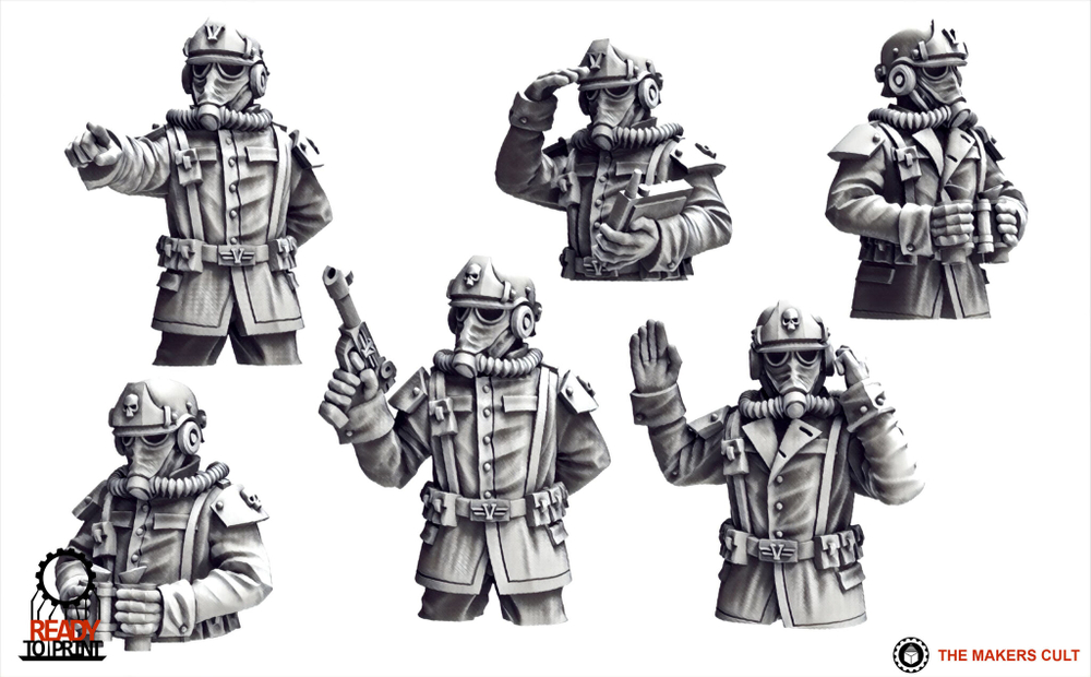 Криг, командиры танков Valour Korps - Tank Commanders