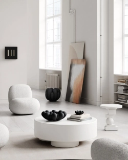 Ваза 101 Copenhagen Bloom Vase, Big, Black, черный