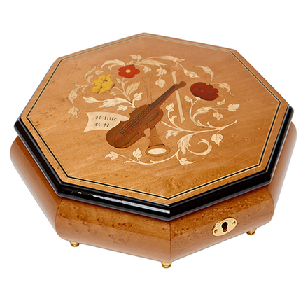 Шкатулка для ювелирных украшений музыкальная, арт. AW-02-063 от Artwood, Италия