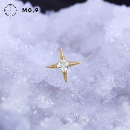 Star Pollux Crystal PVD Yellow