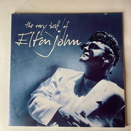 Винтажная виниловая пластинка LP Elton John, The Very Best Of Elton John (Нидерланды 1990)