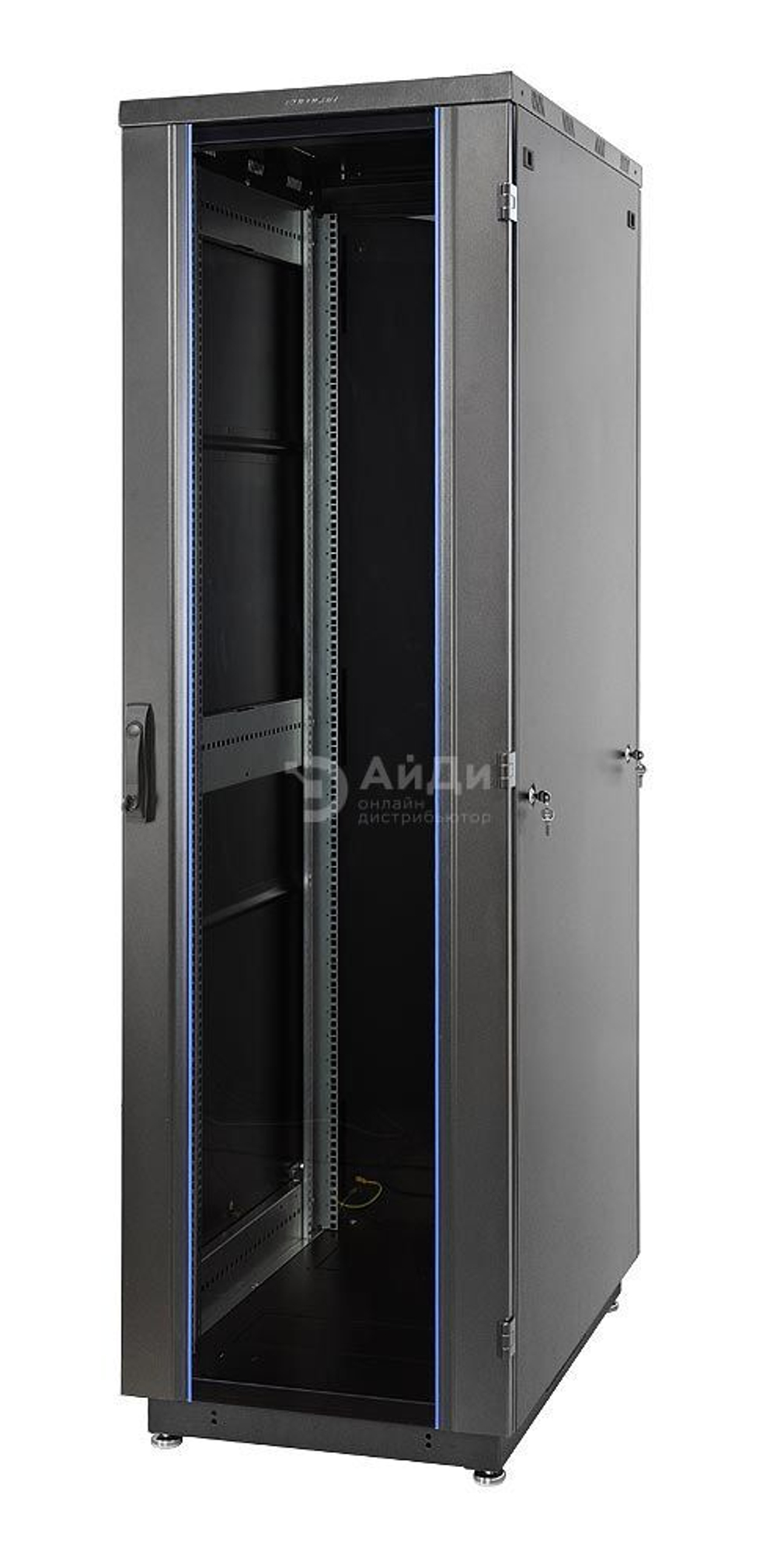 Шкаф телекоммуникационный напольный Eurolan 60F-47-68-31BL