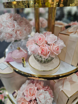 Букет ароматический Cote Noire Luxury Round Mixed Pink Rose Buds