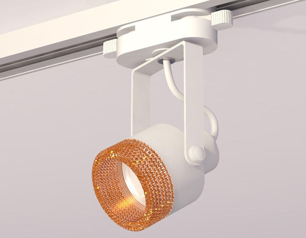 Ambrella Комплект трекового однофазного светильника с композитным хрусталем Track System XT6601064