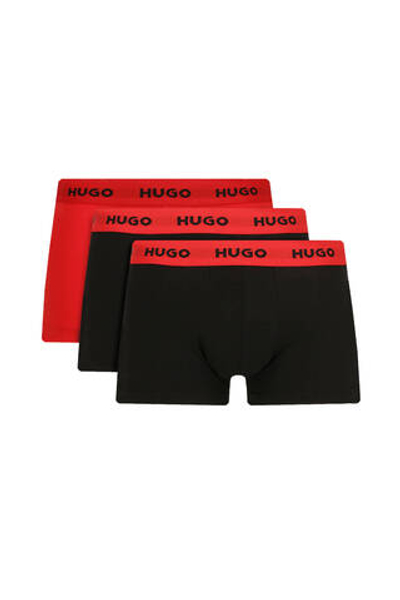 трусики-боксеры 3-pack Hugo Bodywear - красный(50469766)