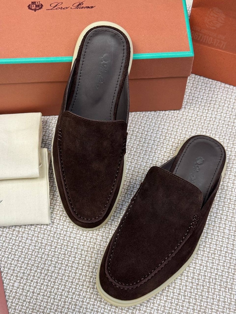 Мюли Loro Piana Babouche Walk