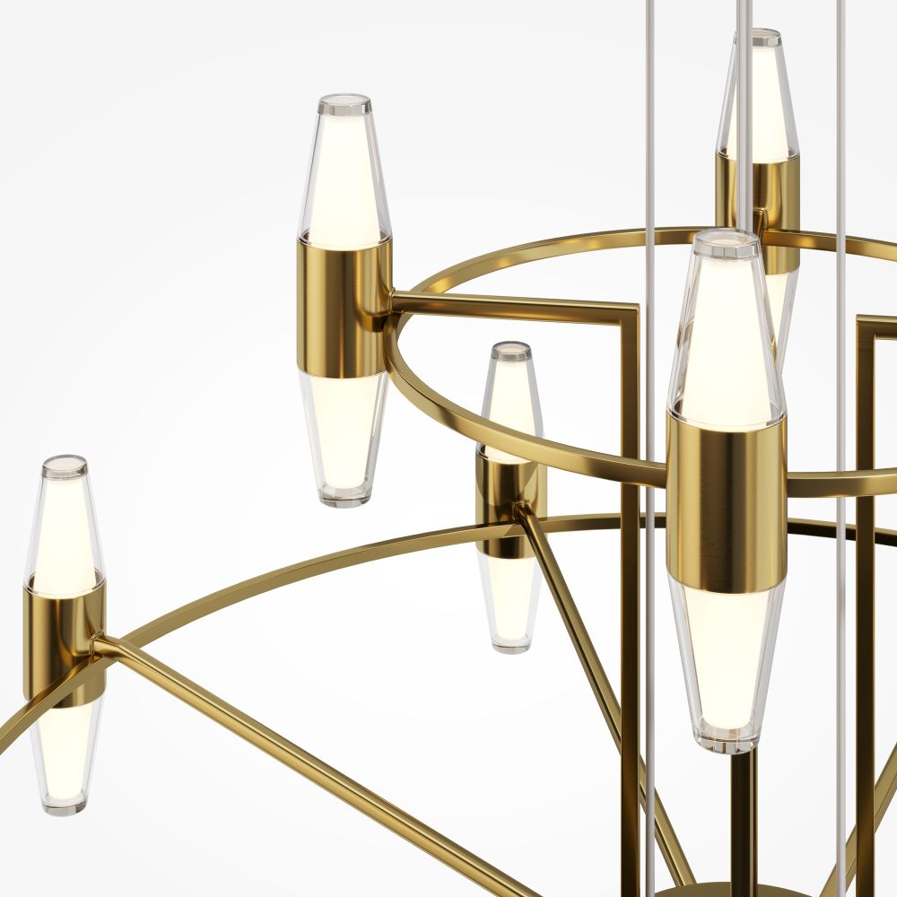 Люстра подвесная светодиодная Maytoni   MOD401PL-L72BS3K