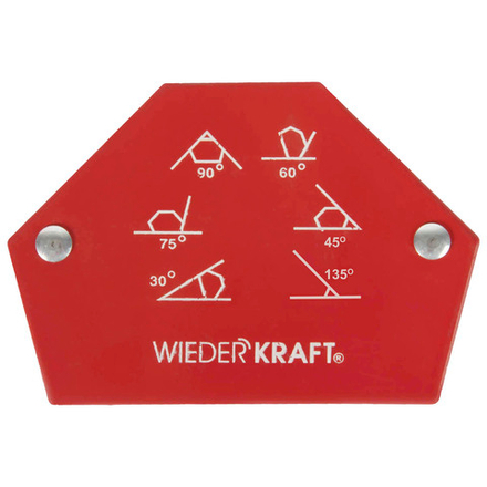 WDK-65025 Сварочный магнит, углы 30°, 45°, 60°, 75°, 90°, 135°, усилие 25 Lbs