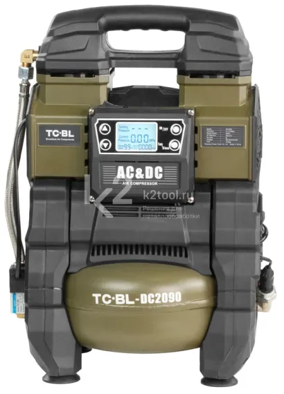 Поршневой безмасляный 2 в 1 компрессор TC-BL DC2090