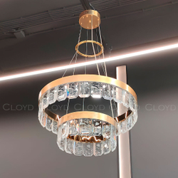 Люстра Cloyd STRAVINSKY-A C2 / Ø58 см - трос - латунь (арт.10752)