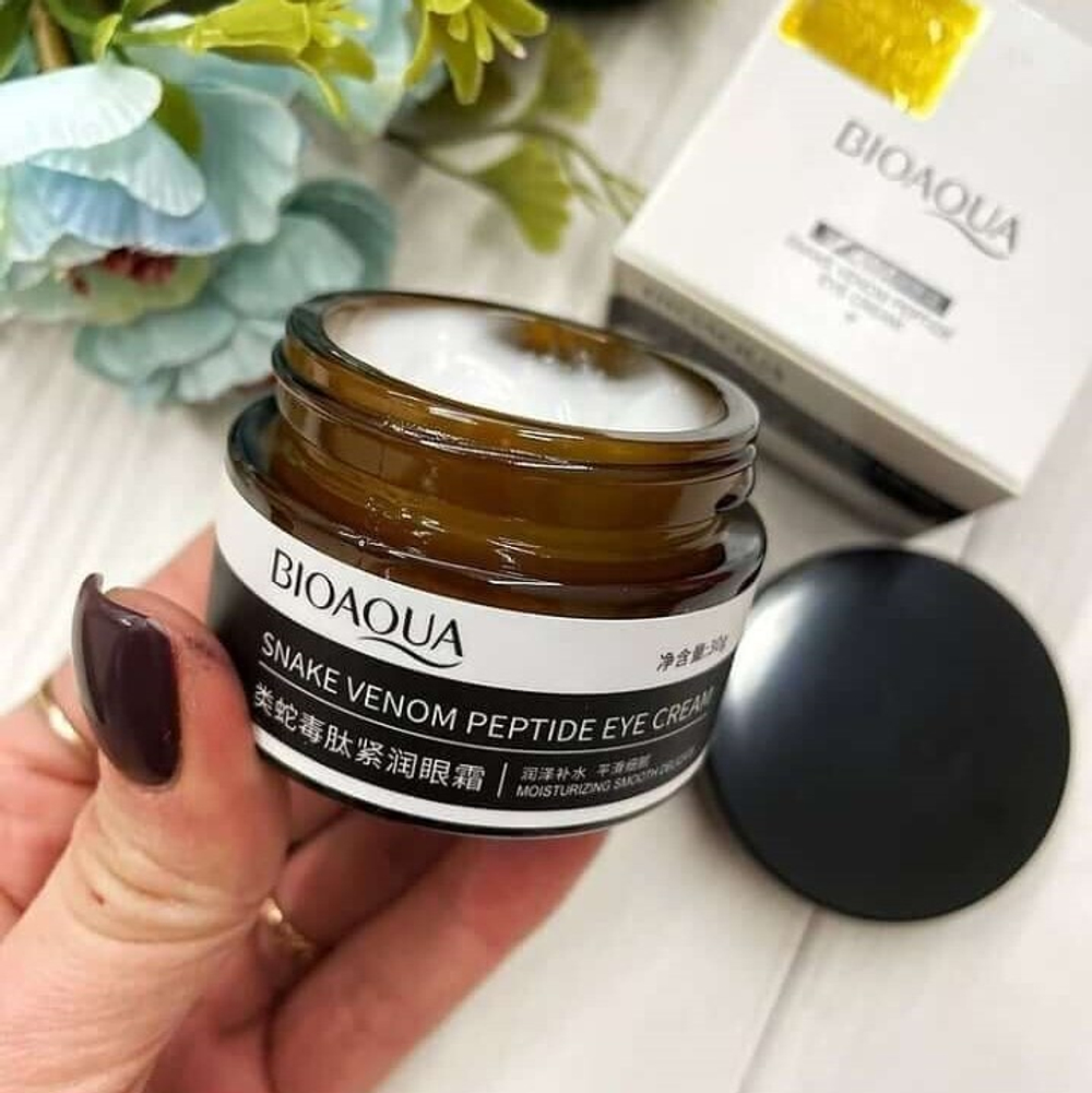 Крем для кожи вокруг глаз с пептидом змеиного яда, 30г