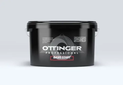 Шпаклевка готовая акриловая OTTINGER Basis Start белая 25кг