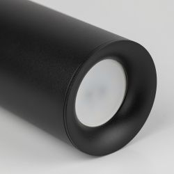 Светильник подвесной ЭРА PL1 GU10 BK 300 под лампу MR16 GU10 черный | Подвесные светильники