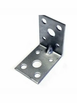 Уголок перфорированный крепежный Усиленный 50 мм x 35 мм 40 шт.