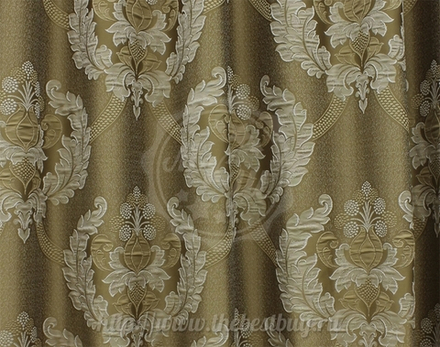 Штора для гостиной: Сильвана (S067-5) - 200х260 см. - золотистый