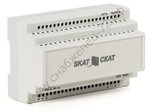 SKAT-12-6.0 DIN (СКАТ ИБП-12/6-DIN) источник питания 12В 6А пластиковый корпус под DIN рейку 35 мм
