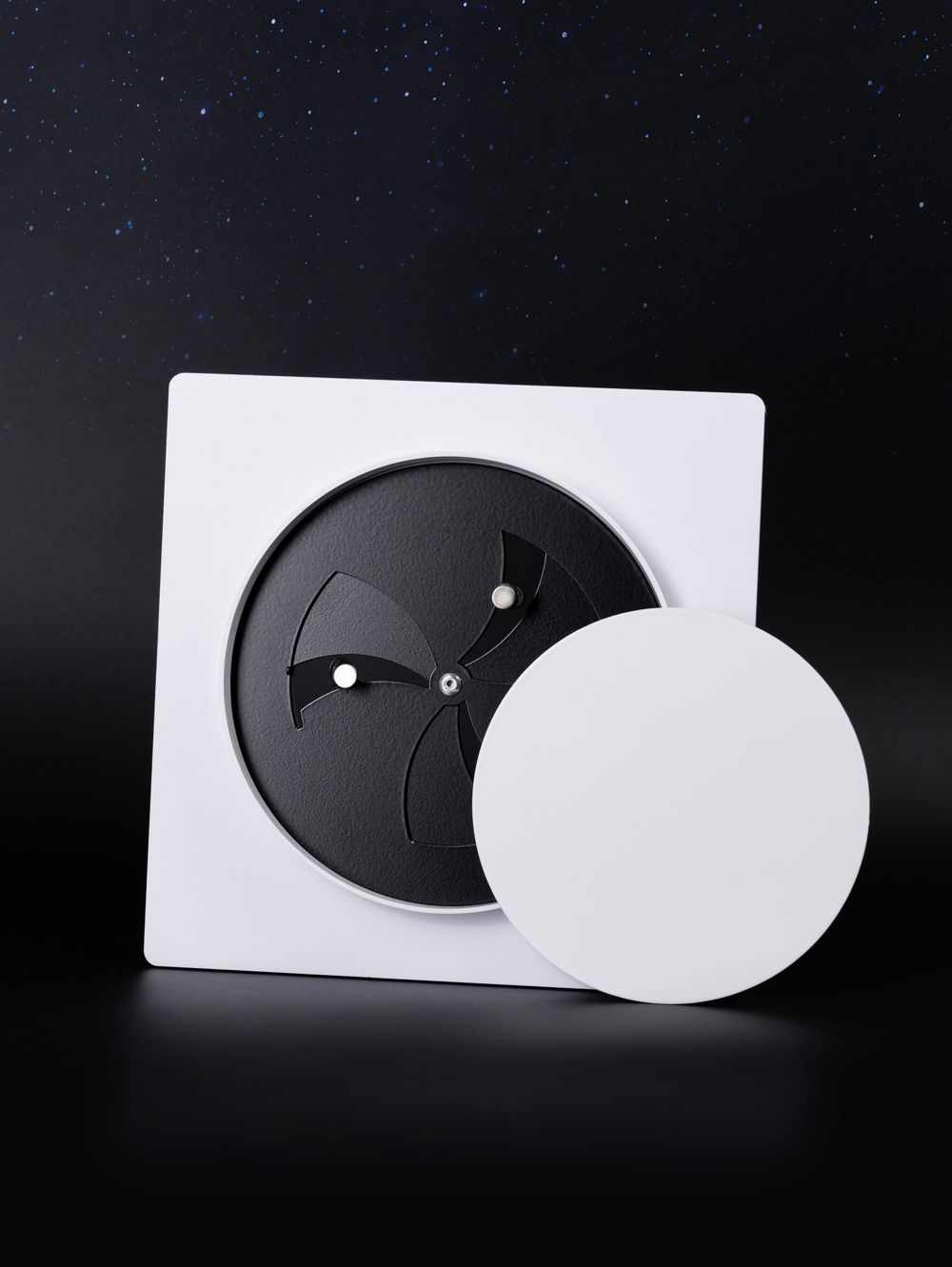 Вентиляционная решетка ДТНК 100*100 Черно-белый